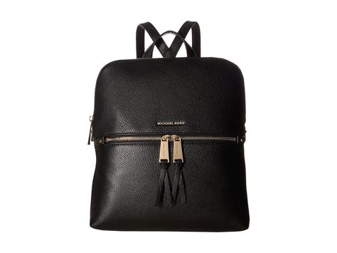 rhea schlüsselanhänger michael kors blach|michael kors rhea zip.